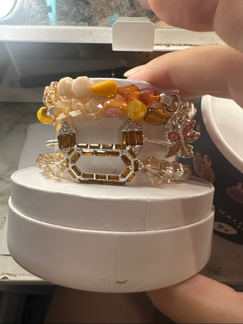 Halloween 2023 bracelet stack